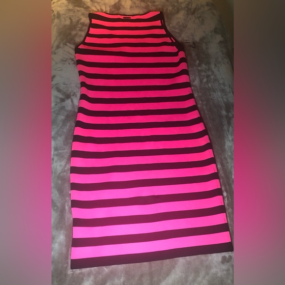 Michael Kors striped jersey dress XL - Picture 4 of 6